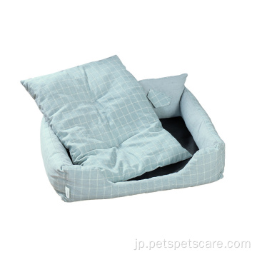 犬用の犬のベッド猫の格子縞のベッドのためのユニバーサルクッション
